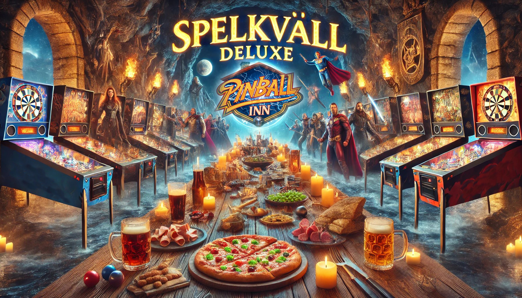 Spelkväll Deluxe – privat kväll med turnering